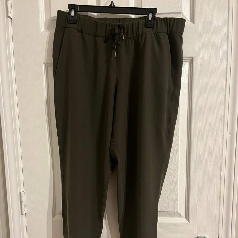 Army Green Lululemon Joggers Size 12